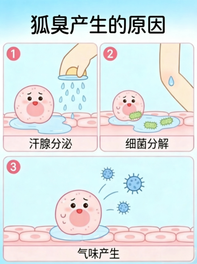 狐臭困扰？先搞懂原理+类型，才能精准解决！