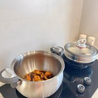 厨房封神锅｜荣事达 304 微压汤锅，煲汤炖肉快到离谱✨