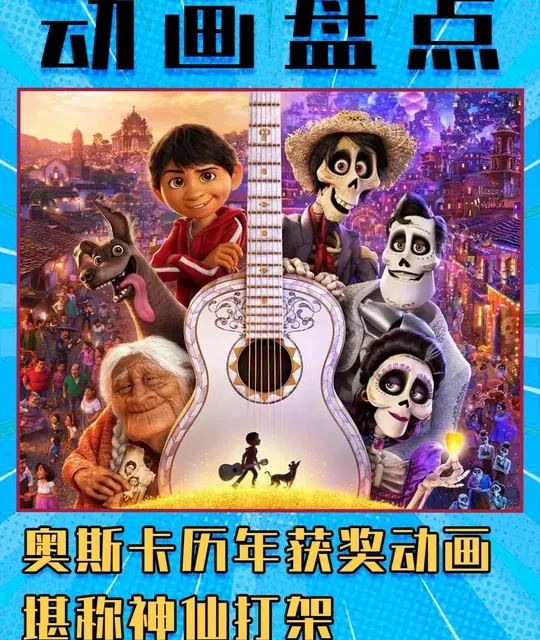 奥斯卡动画奖完全神仙打架来的，全球票房第一竟提名都没有！ #动画 #动画电影 #奥斯卡 #动漫编年史 #宫崎骏