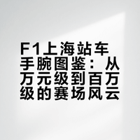【视频】从万元价位到百万级！在上海的F1车手们都戴什么腕表？#f1上海站##腕表##泰格豪雅##理查米尔##法拉利# 这表值么的微博视频