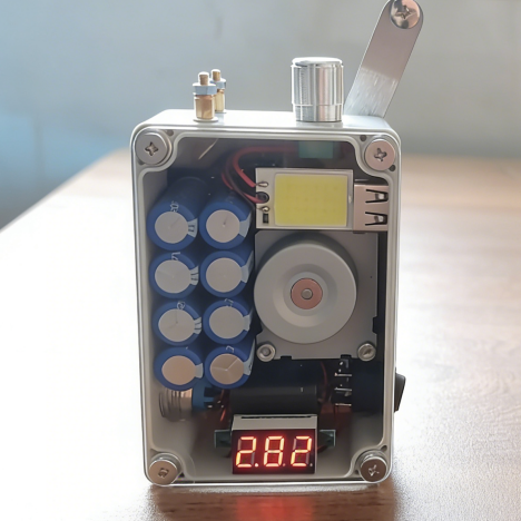 别只盯着充电宝了，二手鱼手摇发电机100多块就能捡漏