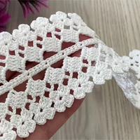 时尚精美的蕾丝花边编织教程，钩织腰带发带美美哒