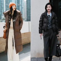 素人羽绒服叠穿示范，高级感与保暖也能一起拿捏