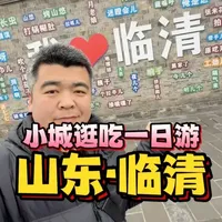 小城逛吃一日游，山东聊城临清市的游玩攻略，兼顾了历史底蕴和众多美食，临清运河钞关、鳌头矶、舍利宝塔、东宛园都是一定要打卡的！#临清游玩攻略 #临清一日游 #临清美食 #山东临清 #临清逛吃攻略