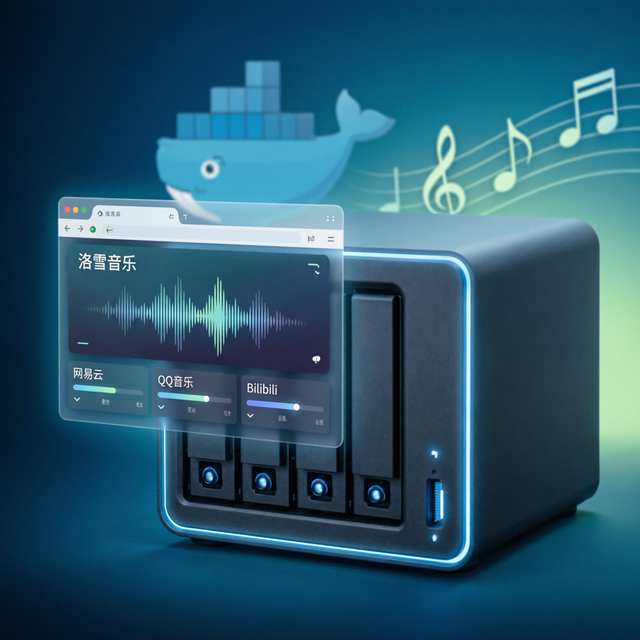 洛雪有 Web 版了！多音源聚合 + Docker 部署，NAS 必装