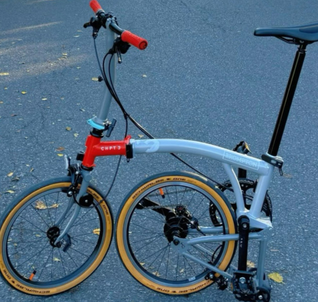 小布折叠车Brompton CHPT3 V4 PLine外4速