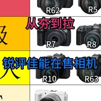 锐评佳能在售相机，从夯到拉按实用性和性价比综合排名 #从夯到拉 #锐评 #评价 #佳能
