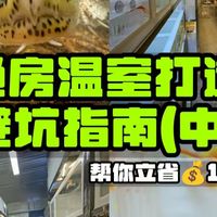 龟房温室打造避坑指南(中) ——龟缸材料选择~帮你立省💰10w+!