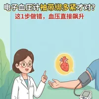 电子血压计袖带绑多紧才对？这1步做错，血压直接飙升 #抖出健康知识宝藏#健康科普破圈计划#抖音精选#高血压 #血压计