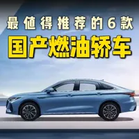 最值得推荐的6款国产不同段位的纯燃油轿车。 #国产车 #帝豪 #红旗h5 #艾瑞泽8pro #领克03