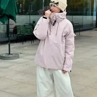 #悍石户外 滑雪服太美啦 防风防雨防油污 巨暖和！还不压身！#滑雪服 #户外穿搭 #棉服 #保暖又好看