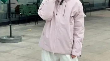 #悍石户外 滑雪服太美啦 防风防雨防油污 巨暖和！还不压身！#滑雪服 #户外穿搭 #棉服 #保暖又好看