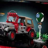 乐高新品消息 篇零：童年噩梦座驾回归！乐高1924颗粒神还原《侏罗纪公园》Jeep牧马人