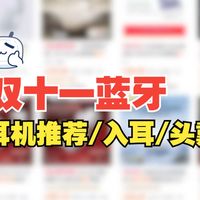 【蓝牙耳机推荐】双十一蓝牙耳机推荐！预算不高0-1000元蓝牙耳机怎么选？看这个视频就好了！