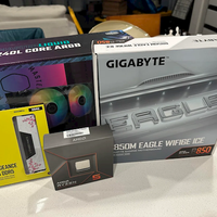87美元捡漏1000美元套装！32GB DDR5配锐龙5 7600X 还有主板＋水冷