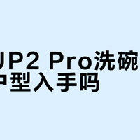 美的UP2 Pro洗碗机值得小户型入手吗？87位用户真实体验大PK