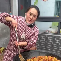 姐妹们 这样做出来的孜然火腿喷香喷香的！#记录摆摊的点点滴滴 #我的乡村生活 #刘萍大嫂