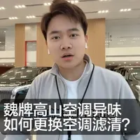 魏牌高山车主朋友们，自己在家动手更换空调滤清如何操作？跟着我的视频往下学习吧，注意安全哦
#关于汽车的经验之谈 #魏牌高山 #魏牌小百科 #更换空调滤清器