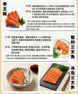 一眼看出来三文鱼的鄙视链