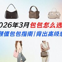 【500-3000元包包合集】20款高质感包包选购指南：小CK、百丽、红谷、Songmont、MK、Coach选哪款？拒绝溢价，教你花最少的钱买最显贵的包！