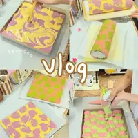 🌸给蛋糕换上春衣🍃绝美春日大理石蛋糕卷🌷