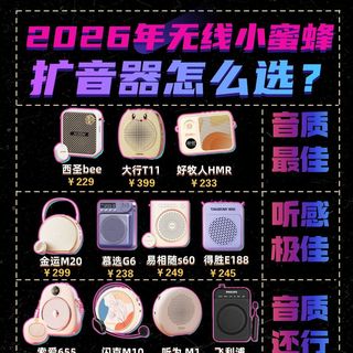 扩音器哪个牌子性价比高？音质好？小蜜蜂扩音器十大排名推荐。