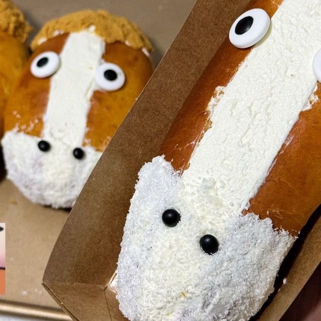 马年就要吃小马面包！没想到还挺成功！