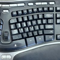 12年前的老键盘翻新 微软人工体学4000