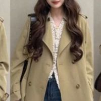 早春穿搭留白：卡其风衣，藏着不费力的高级