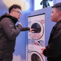 2026AWE 展会，来看东芝玉兔3.0pro又升级了啥了？ #抖音商城科技晚 #AWE2026 #东芝玉兔洗烘套装