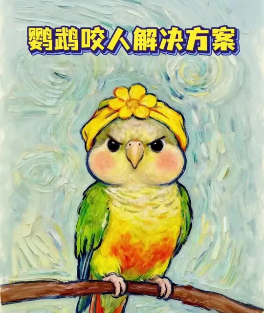 鹦鹉咬人怎么办？鹦鹉咬手怎么办？鹦鹉咬人怎么训练？#鹦鹉 #鹦鹉咬人 #鹦鹉小白 #训鸟高手 #手养鹦鹉