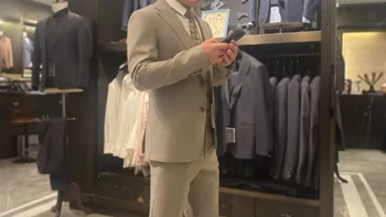 苏州虎丘婚纱城男士西服定制全攻略