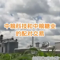 中粮科技和中粮糖业的配对交易 