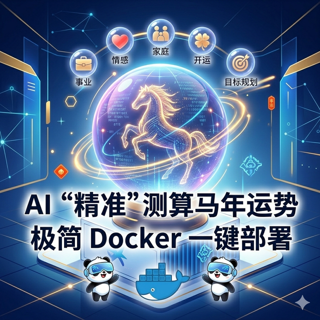 马年运势怎么算？用这个AI项目一键预测全年运势