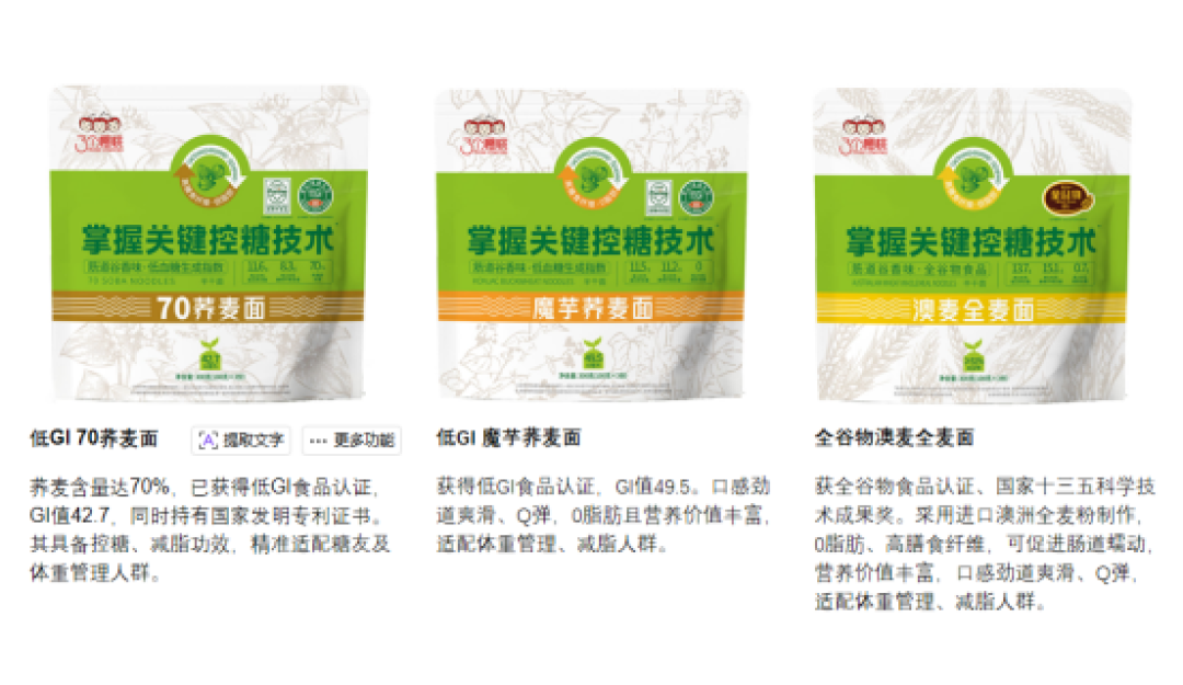 销售额暴增87%!盒马、叮咚买菜都在推的低GI主食,还能怎么做?
