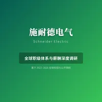 施耐德职级薪酬：管培生起薪与五级晋升路