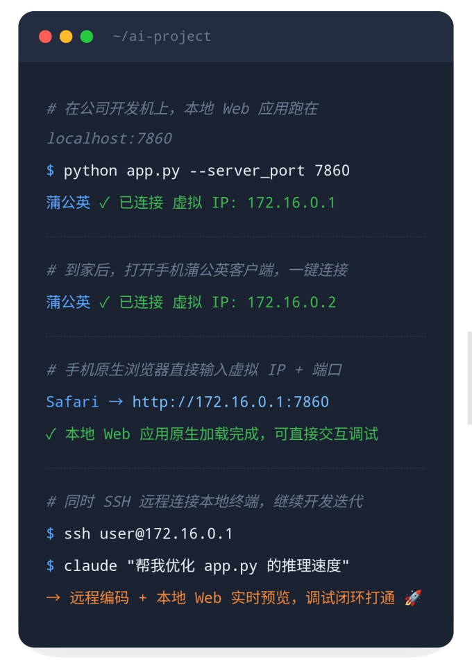 蒲公英网络存储