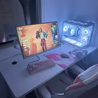 白色电竞外设颜值高却难维护？材质抗污性与配件生态成关键分水岭