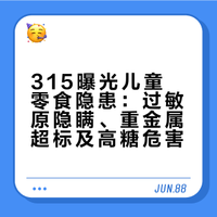 今年315曝光！娃竟然天天在吃“毒零食”，看完立马全扔了！