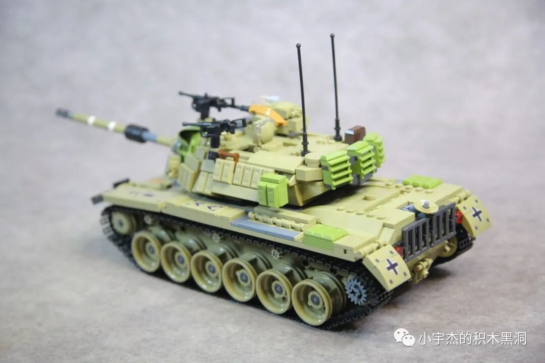 【小雨姐评测】潘洛斯 632004 以色列M60马加奇主战坦克M60 Magach Main Battle Tank