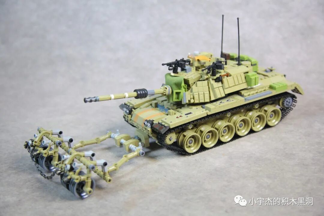 【小雨姐评测】潘洛斯 632004 以色列M60马加奇主战坦克M60 Magach Main Battle Tank