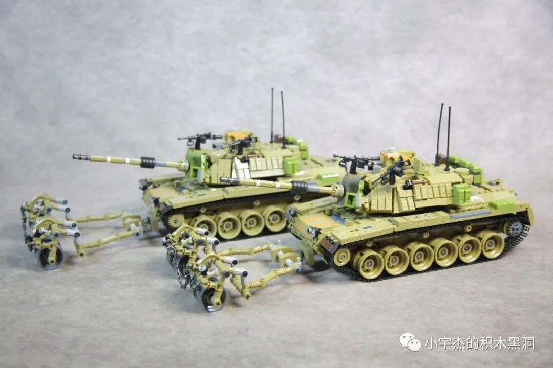 【小雨姐评测】潘洛斯 632004 以色列M60马加奇主战坦克M60 Magach Main Battle Tank