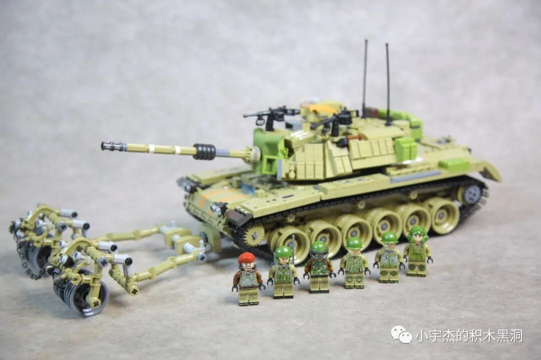 【小雨姐评测】潘洛斯 632004 以色列M60马加奇主战坦克M60 Magach Main Battle Tank