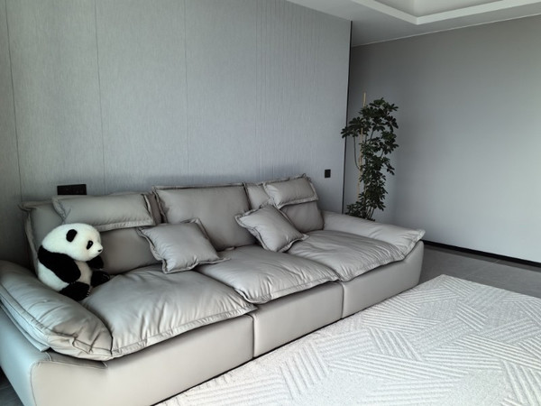 白色乳胶漆与浅色木地板的搭配