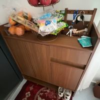 实木鞋柜门口入户柜靠墙一体收纳柜