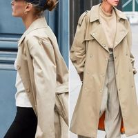 风衣显高关键不在经典款，而在肩线、衣长与腰位这3个结构参数