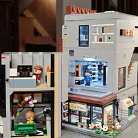 国产高端街景挑战乐高Creator：600元价位拼装体验与灯光功能真能打？