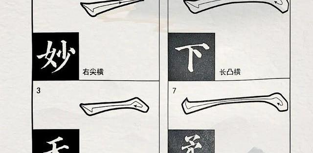 软笔入门不踩坑!36种基础笔画拆解,练会字就立住了_书写工具_什么值得买