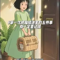 第一次把猫接进家的五件事情，你一定要记得，#猫咪 #宠物 #猫咪日常 #养猫人 #养猫技巧