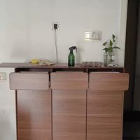 全实木鞋柜家用门口入户柜家用进门玄关柜